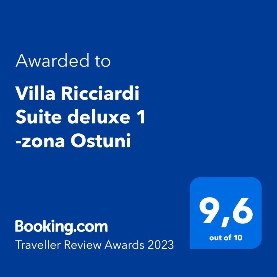 Villa Ricciardi-Suite Famigliare 1-Zona Ostuni Montalbano  Exterior photo